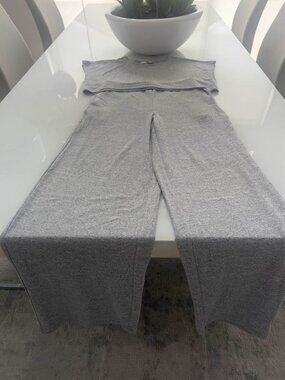 Steps New York 2-Piece Lounge Set – Gray – Size M
